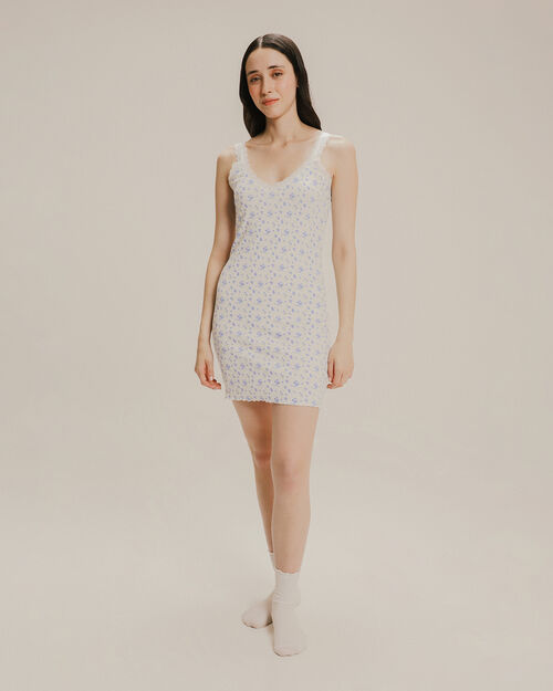 Vestido Pijama Rib